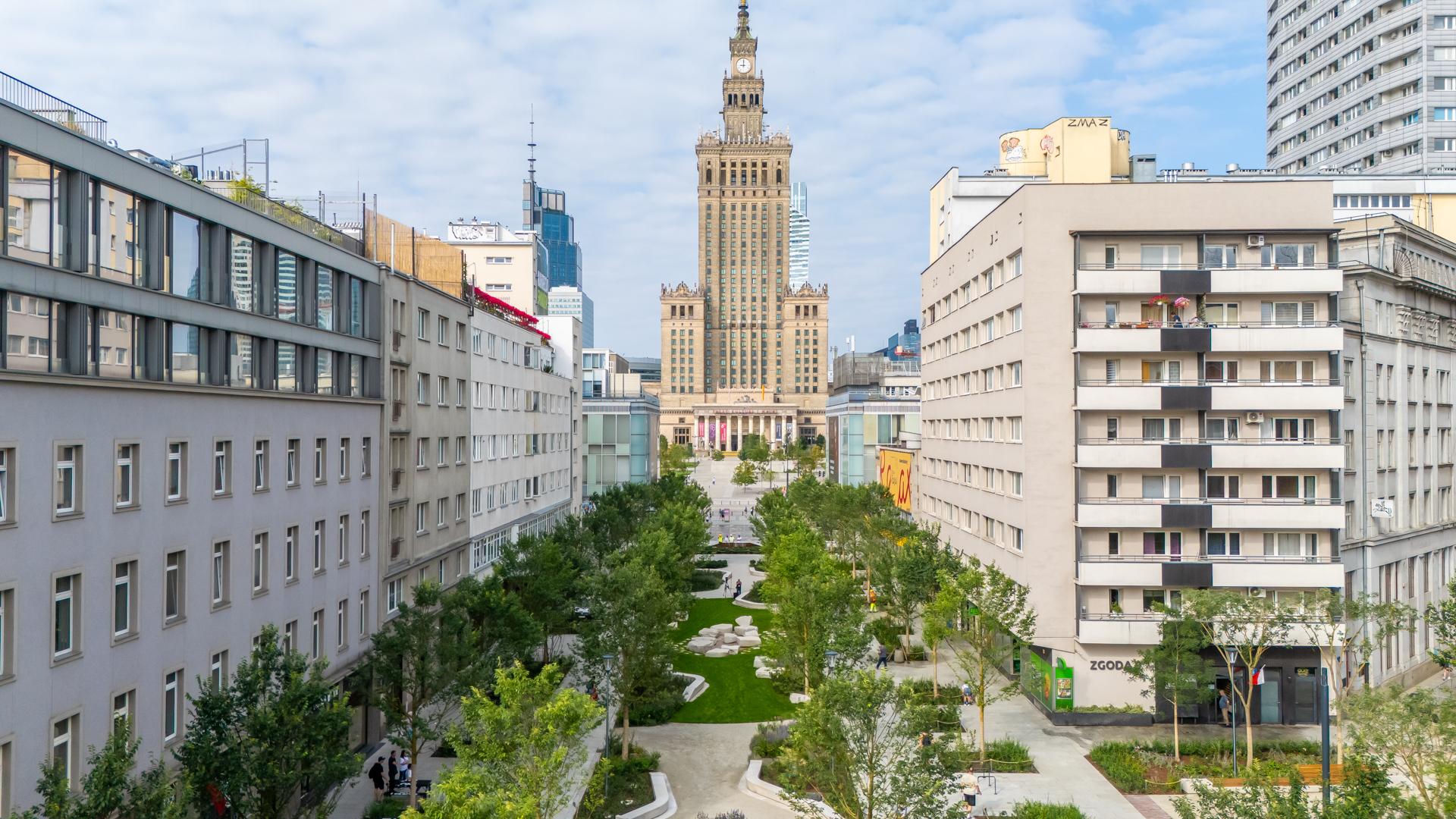 Nowa, zielona Złota i kolejne przejście na Marszałkowskiej w Warszawie