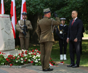 Karol Nawrocki na obchodach 82. rocznicy Powstania Warszawskiego