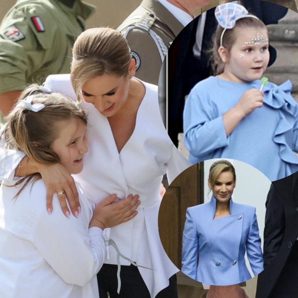 Córka idzie w ślady mamy! Styl Nawrockich podbija sieć