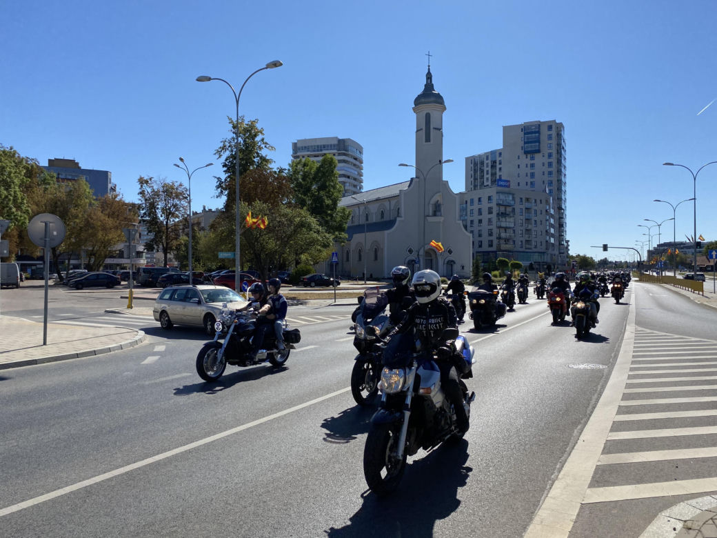Setki motocyklistów przejechało przez centrum Białegostoku. Zobacz zdjęcia z Wielkiej Parady Motocyklowej [GALERIA]