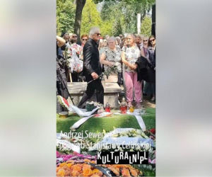 Dramatyczne chwile na pogrzebie Celińskiej! Seweryn nie wytrzymał emocji