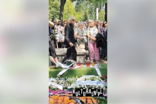 Dramatyczne chwile na pogrzebie Celińskiej! Seweryn nie wytrzymał emocji