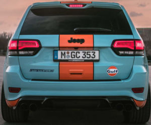 Jeep Grand Cherokee Trackhawk w barwach Gulf