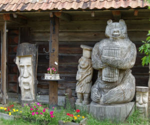 Kuligów - skansen i rzeka