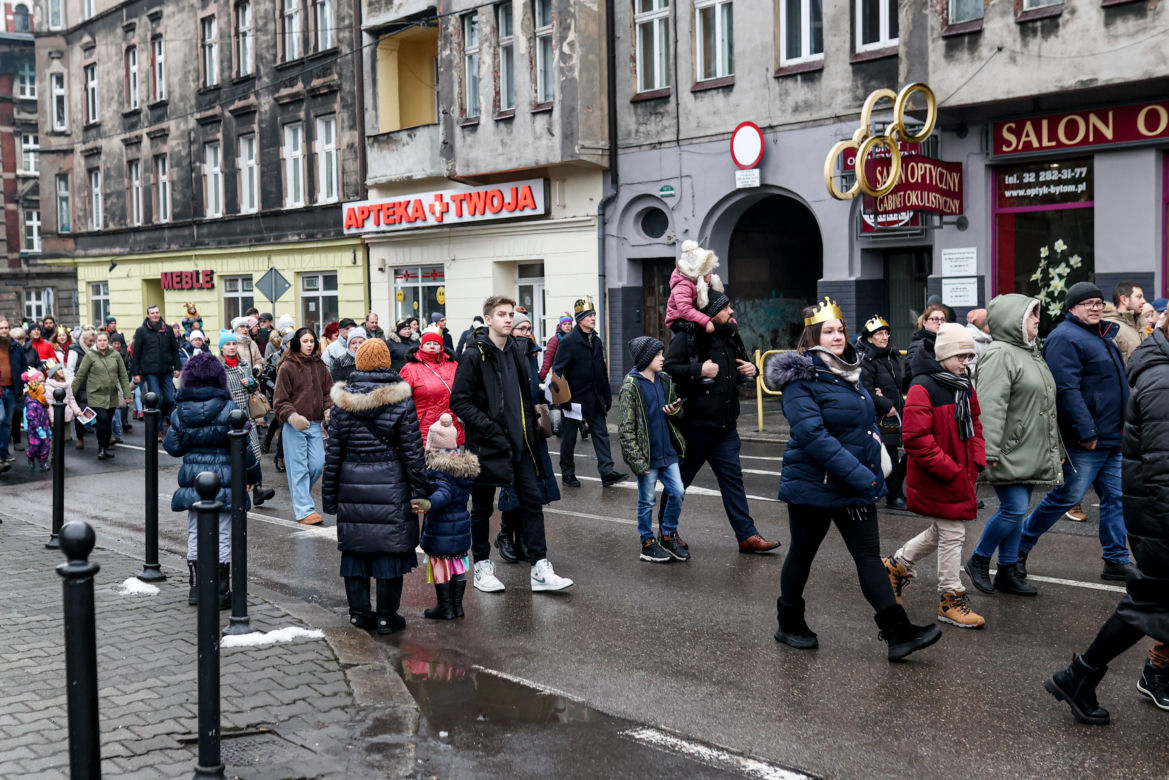 Orszak Trzech Króli przeszedł ulicami Bytomia