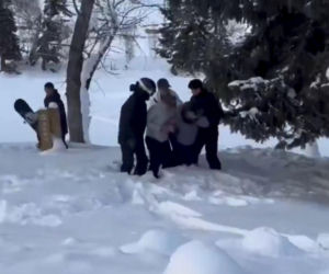 Horror na stoku. Narciarce krew się lała z twarzy. Zaatakował ją drapieżnik!