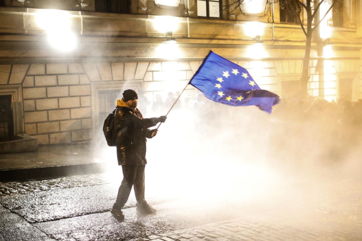 Protesty w Gruzji 