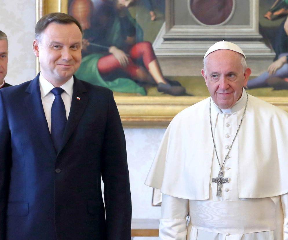 Andrzej Duda, Papież Franciszek