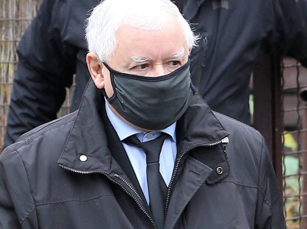 Jarosław Kaczyński. Tak prezes wyszedł do pracy