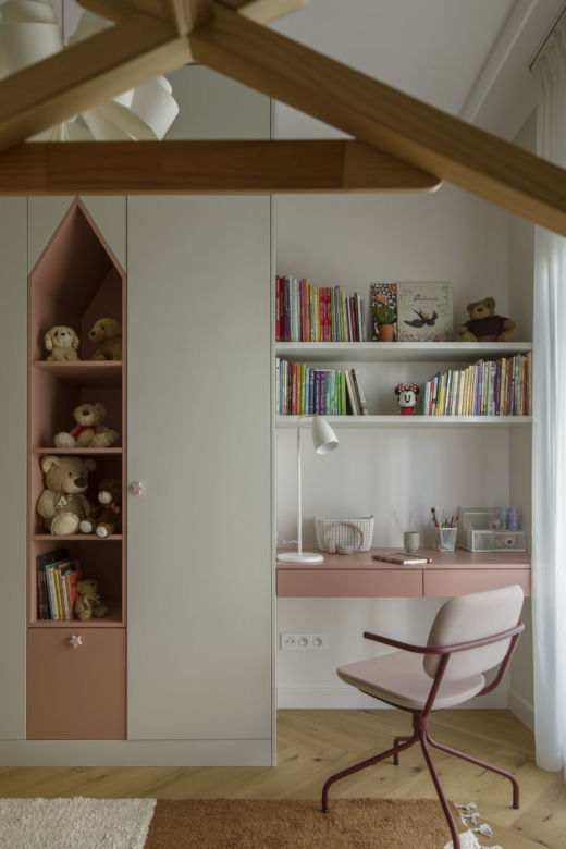 Mieszkanie w stylu mid century modern