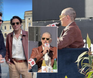 Nikodem Rozbicki zgolił głowę na żywo przed publicznością! Nie mógł pojawić się u Łatwoganga, ale i tak to zrobił