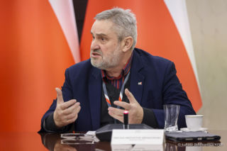 Prezydent Nawrocki rozmawia z rolnikami w Warszawie