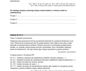 Matura 2022: WOS rozszerzony. Arkusze CKE, zadania, pytania. Poziom rozszerzony	