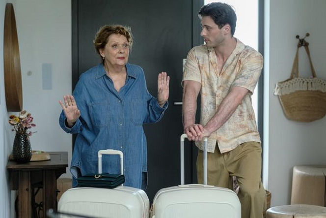 Barwy szczęścia, odcinek 3274. Józefina (Elżbieta Jarosik), Cezary (Marcel Opaliński)