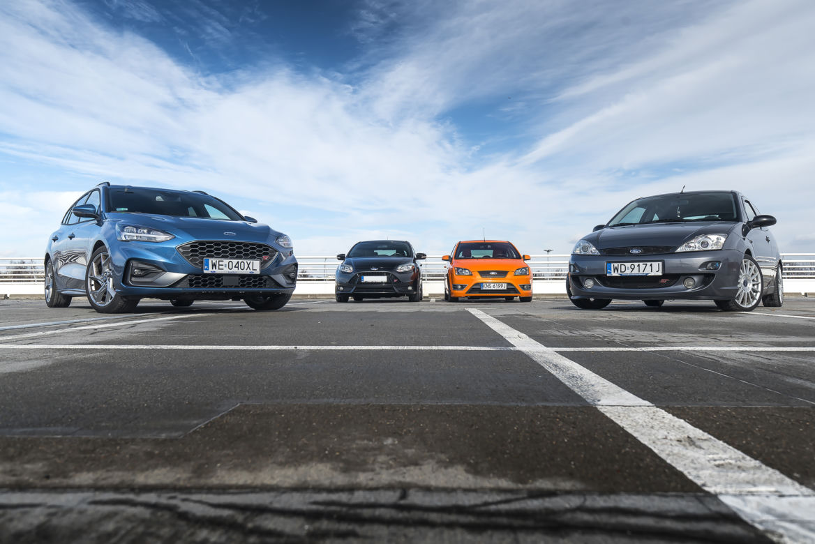 Ford Focus ST - cztery generacje hot-hatcha