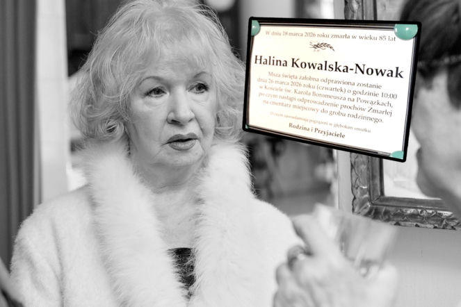 Znamy szczegóły pogrzebu Haliny Kowalskiej-Nowak. Wiadomo, co z mszą i pochówkiem