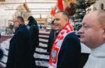 Karol Nawrocki wziął udział w Patriotycznej Pielgrzymce Kibiców na Jasnej Górze