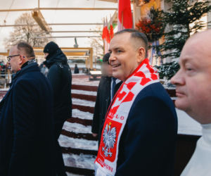 Karol Nawrocki wziął udział w Patriotycznej Pielgrzymce Kibiców na Jasnej Górze