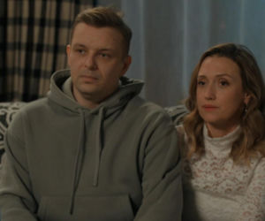 Barwy szczęścia odc. 3384. Hubert (Marek Molak), Asia (Anna Gzyra)