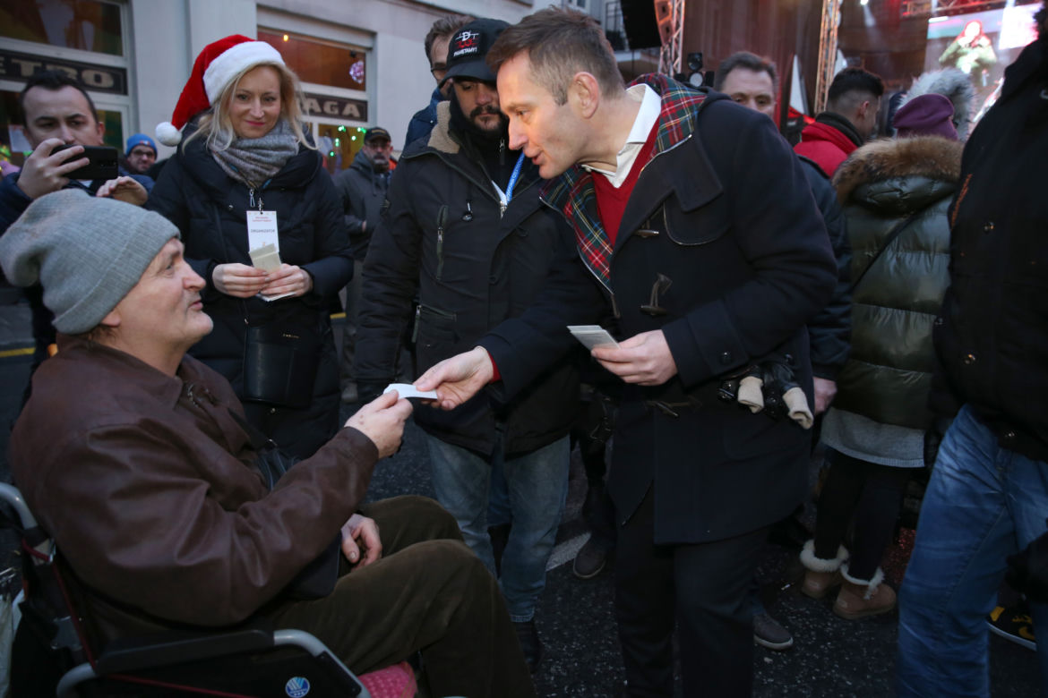 Wiceprezydent Warszawy podzielił się opłatkiem