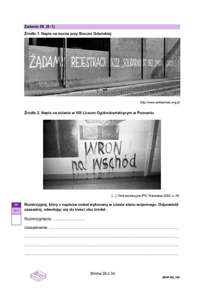 Próbna matura historia 2026. Arkusze i odpowiedzi CKE