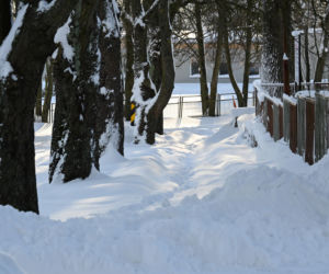 Słupsk pod śniegiem