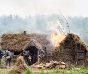 Imponująca rekonstrukcja bitwy pod Gorlicami: Zobacz zdjęcia! [GALERIA]