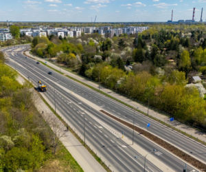 Rezerwa pod tramwaj w Al. Polski Walczącej w Warszawie