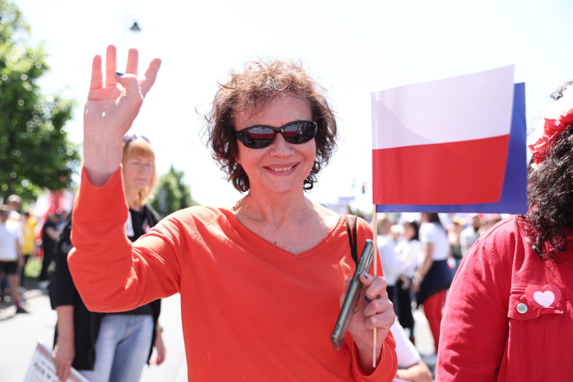 Marsz 4 czerwca. Tłumy w Warszawie