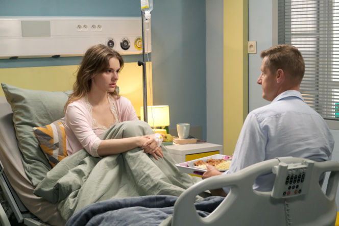 M jak miłość odc. 1903. Paweł (Rafał Mroczek), Franka (Dominika Kachlik)