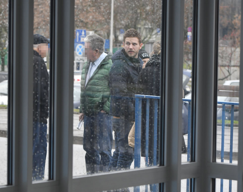 Antek Królikowski. Wpadł na wigilię do taty