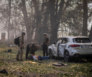 Piekło na ziemi w Oleszkach na Ukrainie. Od maja nie dostali żywności