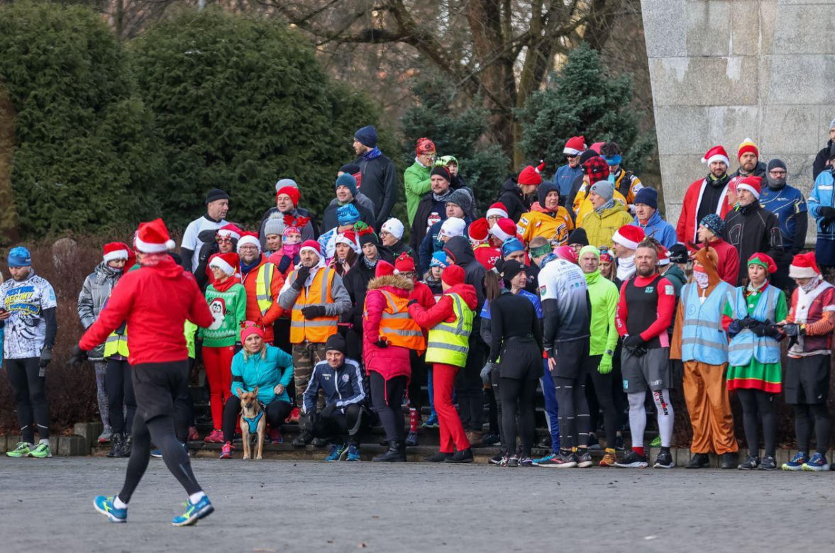 Parkrun Katowice w Parku Kościuszki