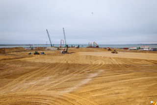 Budowa Terminala T5 Baltic Hub - kwiecień 2026