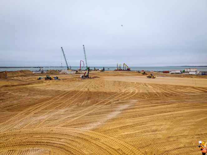 Budowa Terminala T5 Baltic Hub - kwiecień 2026