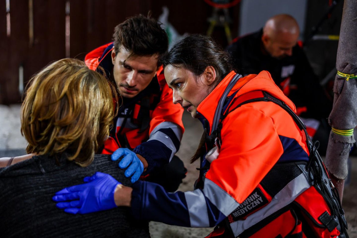 Szpital św. Anny, odcinek 3. Tomek (Piotr Nerlewski), Marta (Klaudia Koścista)