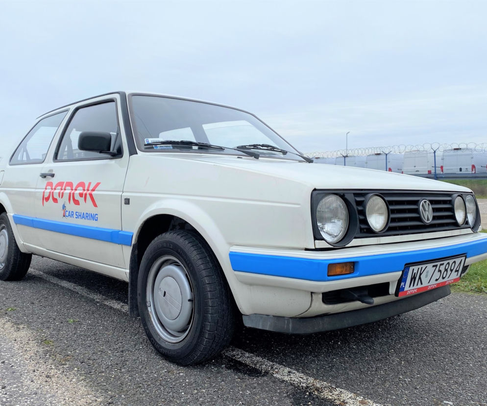 Volkswagen Golf II w Panek CarSharing