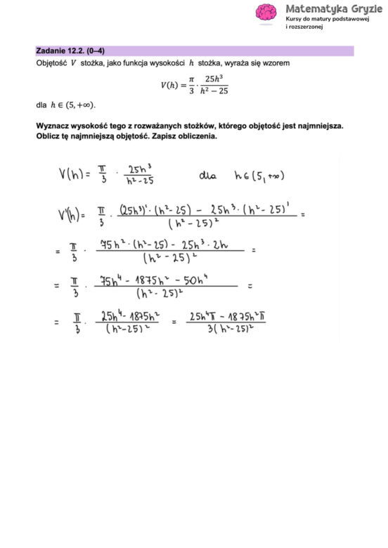Matura 2025 matematyka rozszerzona: ODPOWIEDZI do wszystkich zadań, gotowe rozwiązania matury z matematyki rozszerzonej - Formuła 2023 [12.05.2025]	