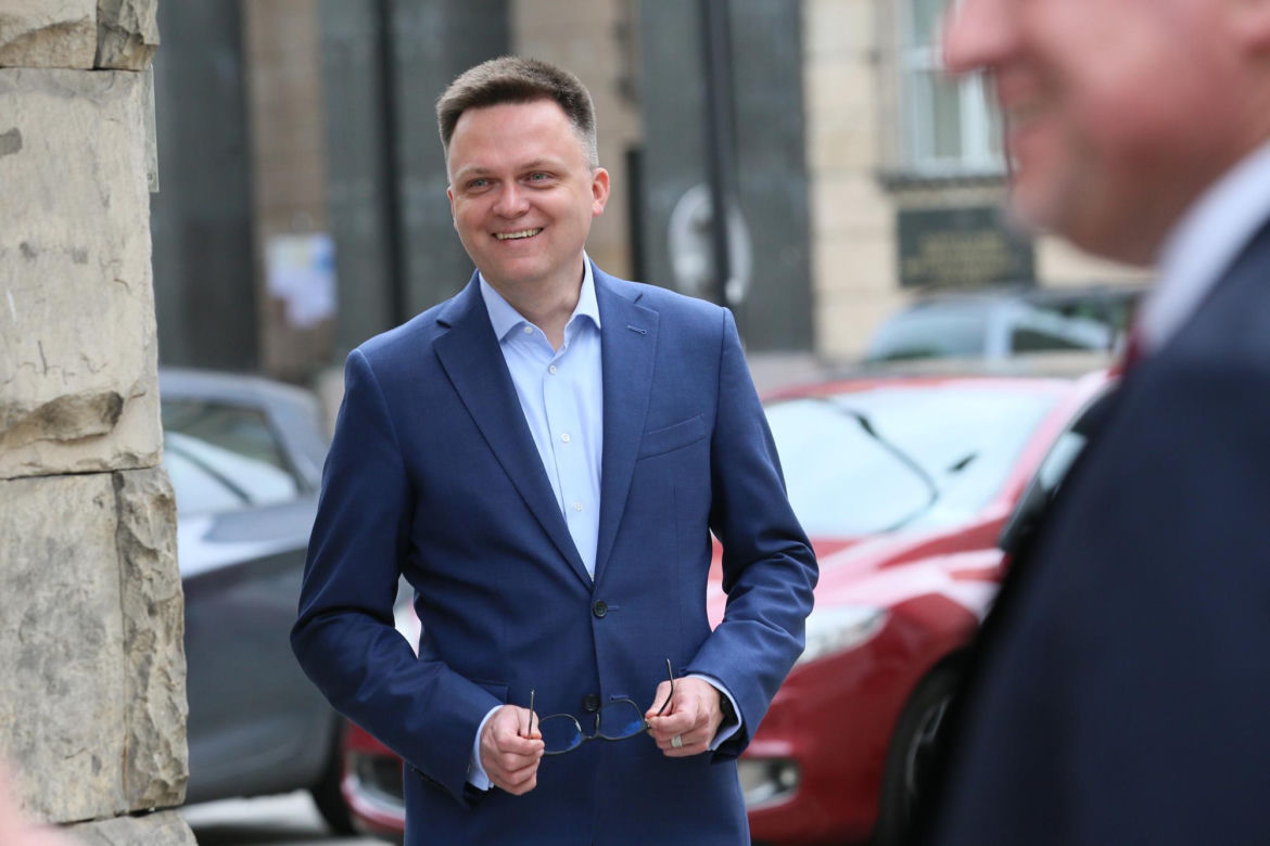 Z "Mam Talent" do marszałka Sejmu. Tak zmieniał się Szymon Hołownia