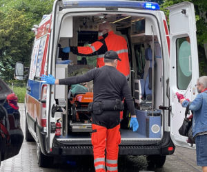 93-latka potrącona przez BMW na Bródnie