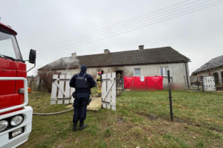 Tragedia pod Ostródą. Śmiertelny pożar, nie żyje kobieta
