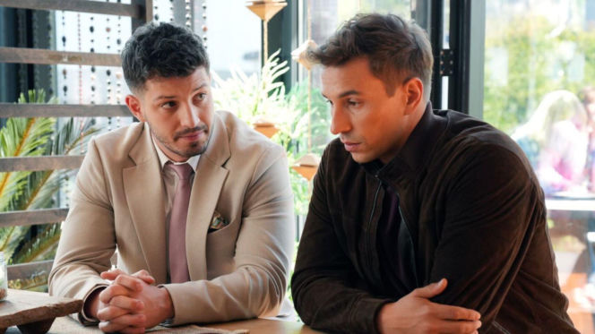 Barwy szczęścia odc. 3268. Justin (Jasper Sołtysiewicz), Tomasz Kępski (Jakub Sokołowski)