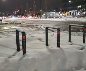 Zimowe utrudnienia w Warszawie