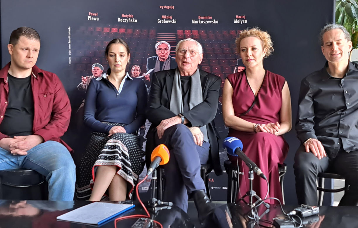 Spektakl "Próby" w Teatrze im. L. Solskiego w Tarnowie