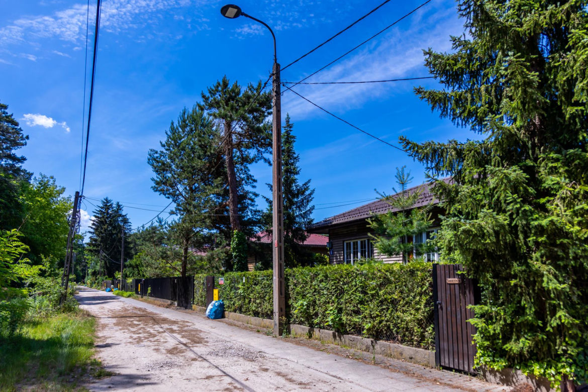 Boernerowo w Warszawie - zdjęcia drewnianego przedwojennego osiedla domów
