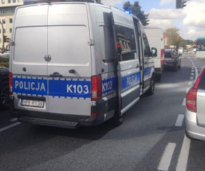 Wypadek w centrum Rzeszowa. Jedna osoba trafiła do szpitala