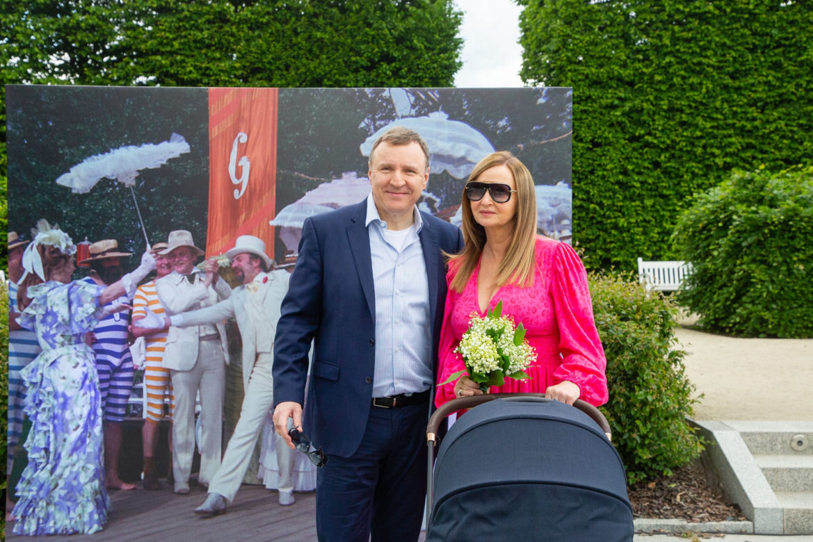 Jacek Kurski z żoną. Zabrali Anię na święto kina