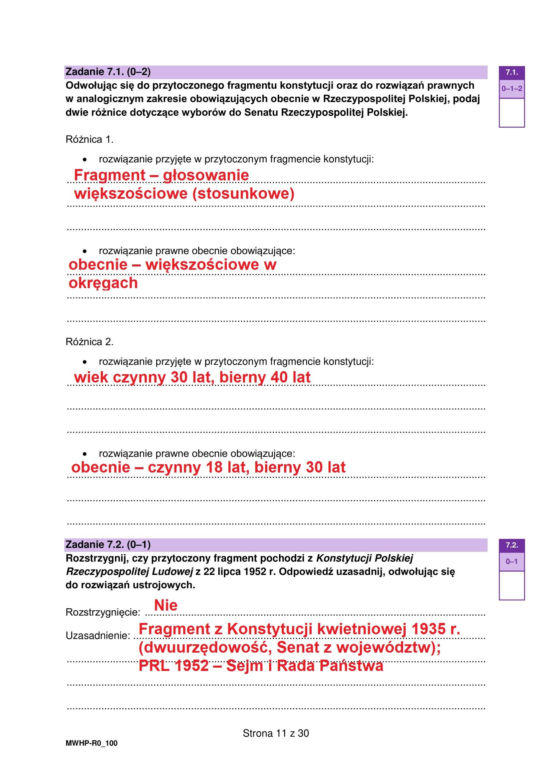 Matura 2026 WOS rozszerzony: WSZYSTKIE odpowiedzi do arkusza CKE 12.05.2026