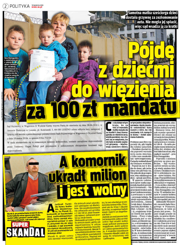 Ziobro uratuje matkę przed więzieniem