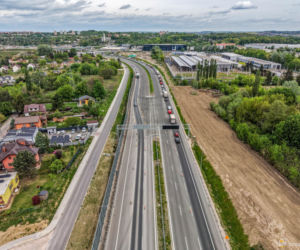 Węzeł Grębałów na S7 - odcinek Widoma Kraków